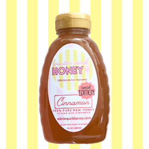 Special Edition: Cinnamon Honey 100% natural honey infused with Cinnamon